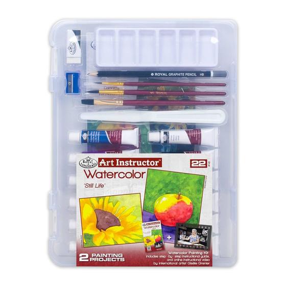 Imagem de Kit Aquarela Art Instructor Watercolor Ais-wat3102 C/22 Pçs