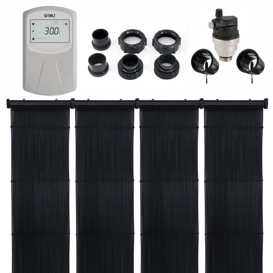 Imagem de Kit Aquecedor Solar Para Piscina 21m²