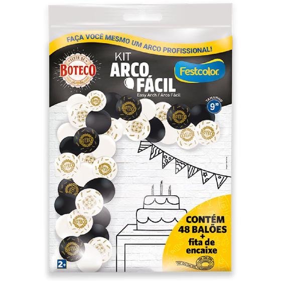 Imagem de Kit Arco Fácil - Boteco - 1 unidade - Festcolor - Rizzo