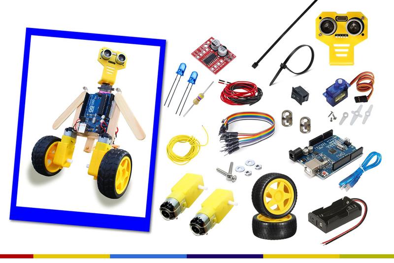 Imagem de Kit Arduino do robô Ardudroide DIY