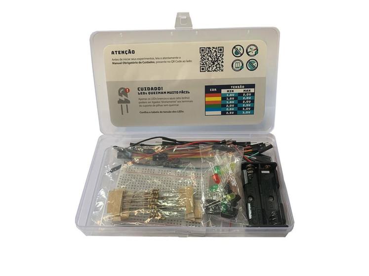 Imagem de Kit Arduino Maker - Componentes Eletrônicos - Básico