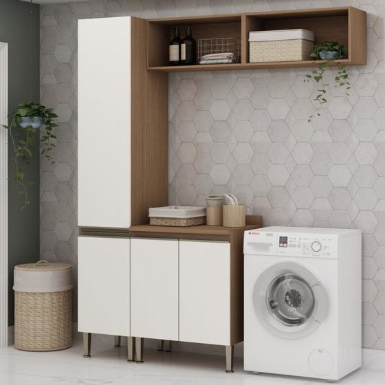 Imagem de Kit Área de Serviço com 4 Módulos para Lavanderia Acquaflex Spa