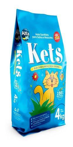 Imagem de Kit Areia Kets 5 Pacotes De 4 Kg