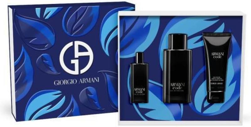 Imagem de Kit Armani Code Giorgio Armani Edt 125Ml + Sg 75Ml + Mini