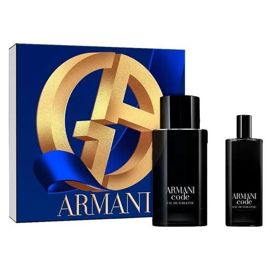 Imagem de Kit Armani Code Giorgio Armani Edt 75Ml + Mini 15Ml