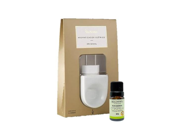 Imagem de Kit aromatizador e óleo essencial belezanatu citronela 10ml