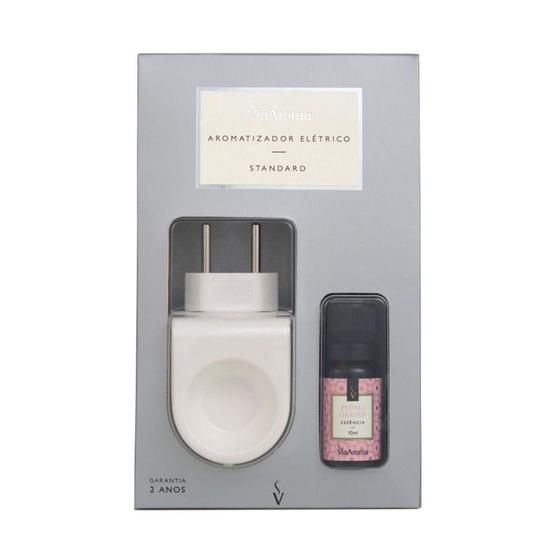 Kit Aromatizador Standard E Essência Peônia Garden Via Aroma Menor preço em Kit Aromatizador Standard E Essência Peônia Garden Via Aroma