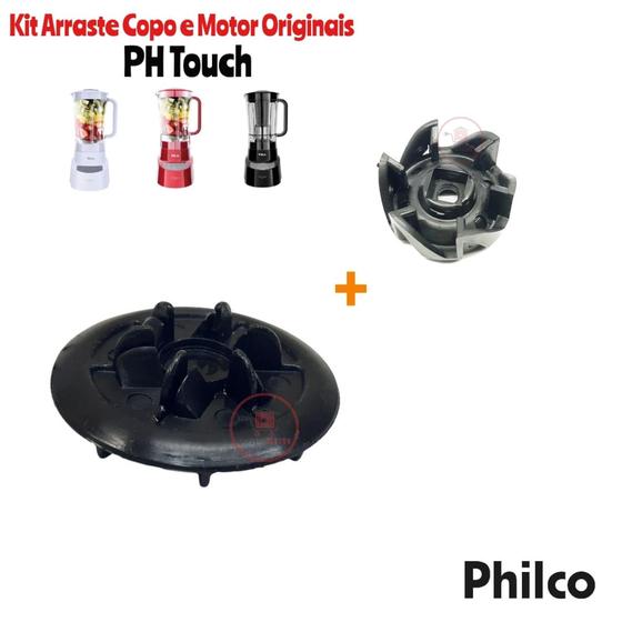 Imagem de Kit Arraste do Motor e do Copo Liquidificador Philco Ph Touch