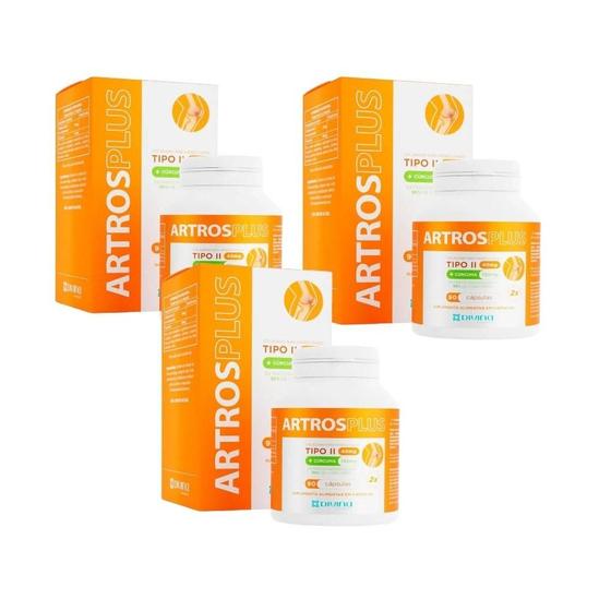 Imagem de Kit Artros Plus Com 3 Caixas De 90 Cápsulas Cada