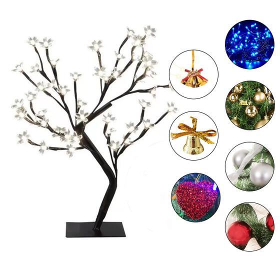 Kit Árvore De Natal Cerejeira 60 Leds Enfeites De Natalinos - Casa Ambiente - Bola de Natal - Magazine Luiza Kit Árvore De Natal Cerejeira 60 Leds Enfeites De Natalinos - Casa Ambiente - Bola de Natal - Magazine Luiza