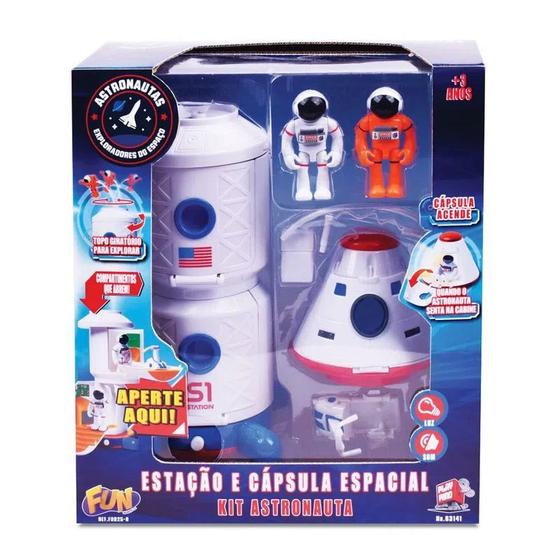 Menor preço em Kit Astronauta Estação e Capsula Espacial - Fun F00258
