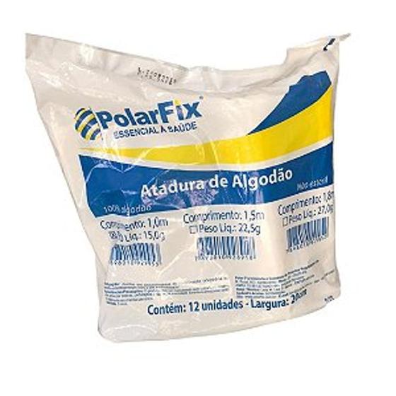 Imagem de KIT_ Atadura Algodão Ortopédico 6cm x 1,0m - Pacote com 12 Unidades - Polar Fix (KIT c/ 15 unid.)