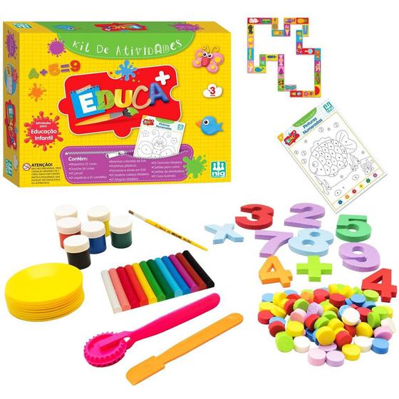 Imagem de Kit Atividades Para Educação Infantil 0480 - Nig Brinquedos