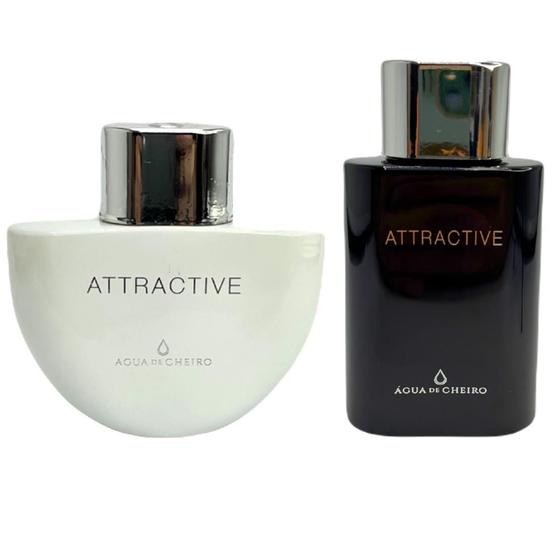 Imagem de Kit Attractive Masculino e Feminino - Água de Cheiro 100ml 