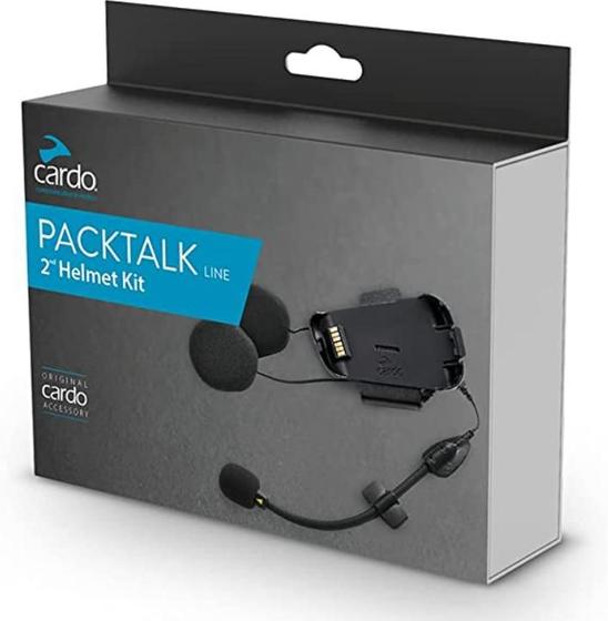 Kit audio and microphone cardo packtalk/smart talk Microfone Dinâmico