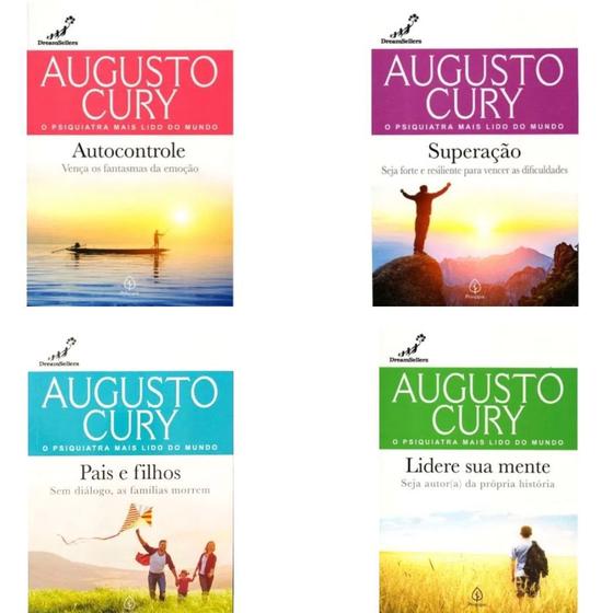 Kit Augusto Cury - Emoções - Livros de Autoajuda - Magazine Luiza
