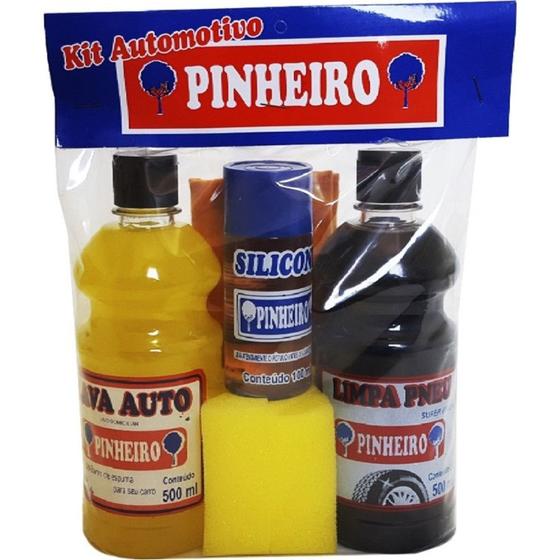 Imagem de Kit Automotivo Limpeza Pinheiro Com 6 Pecas 28