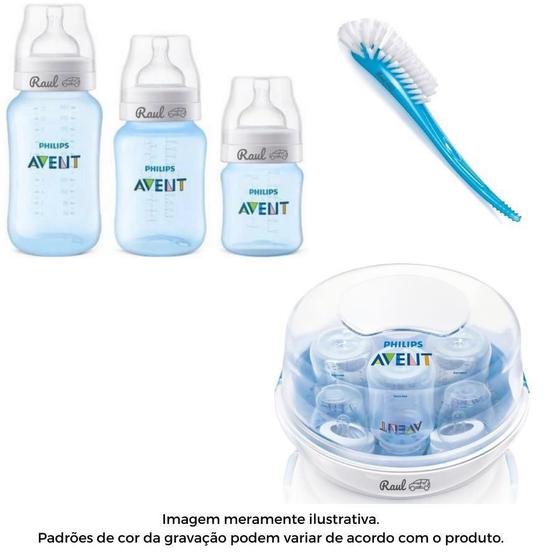 Imagem de Kit Avent ul Personalizado 5 Peças - Mamadeiras