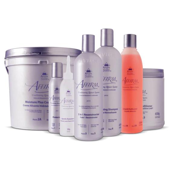 Imagem de Kit Avlon Affirm Alisamente Hidroxido de Guanidina  Moisture Plus