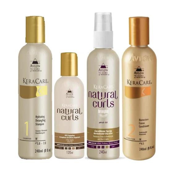 Imagem de Kit Avlon Natural Curls Kit Cachos Avlon - 4 Passos +