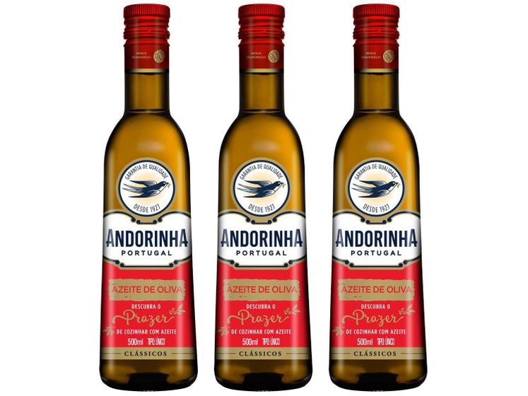 Kit Azeite de Oliva Andorinha Clássico 500ml é boa?