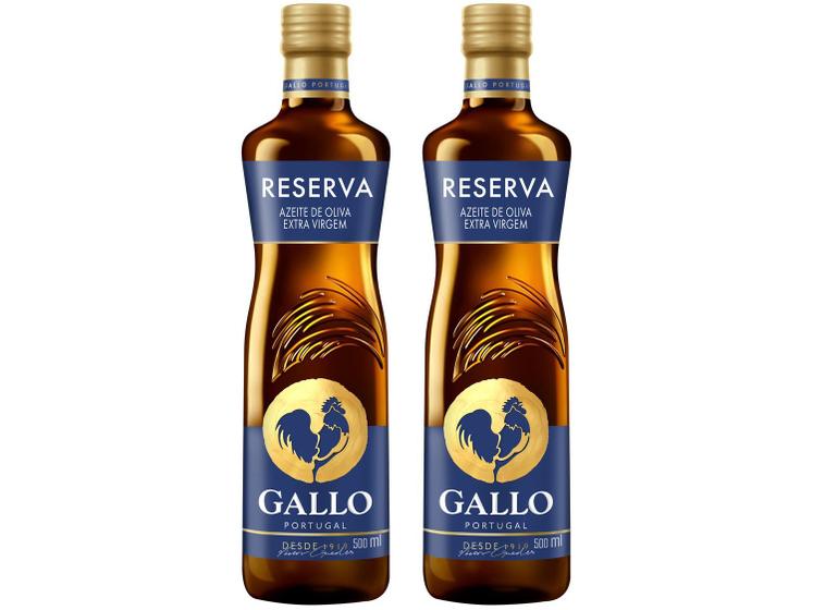 Kit Azeite de Oliva Extra Virgem Gallo Reserva Menor preço em Kit Azeite de Oliva Extra Virgem Gallo Reserva
