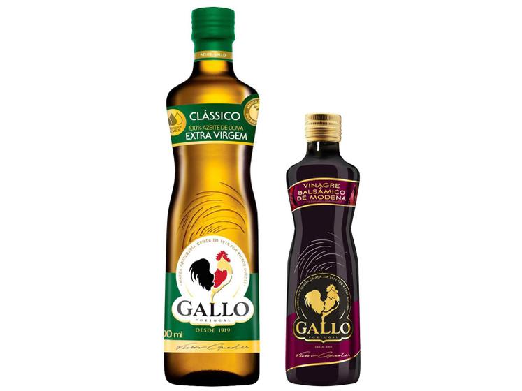 Kit Azeite de Oliva Gallo Clássico Menor preço em Kit Azeite de Oliva Gallo Clássico
