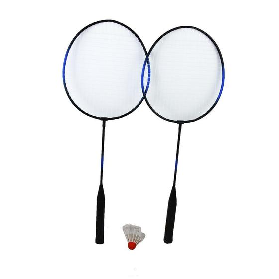 Imagem de Kit Badminton Com 2 Raquetes e 1 Peteca