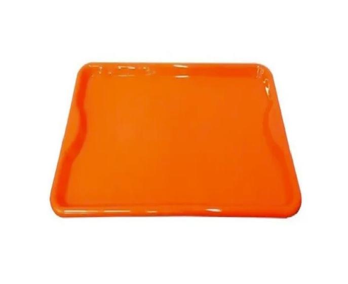 kit Bandeja Plástica 10 pçs na cor laranja 48x33 - Ramos plásticos Imagem de kit Bandeja Plástica 10 pçs na cor laranja 48x33
