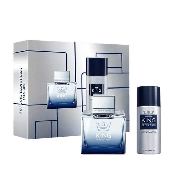 Imagem de Kit Banderas King Of Seduction - Eau de Toilette 100ml + Desodorante 150ml