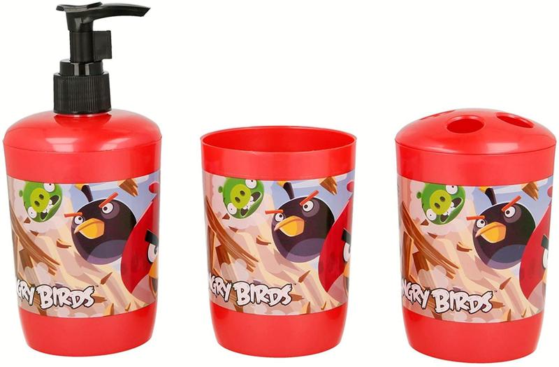 Imagem de kit Banheiro Infantil Angry Birds