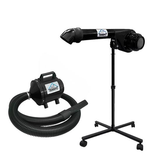 Kit banho e tosa soprador alpha e secador hiper turbo trino pet ...