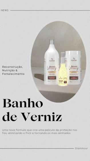 Imagem de Kit Banho Verniz Limpeza Profunda Glammour 1 kg