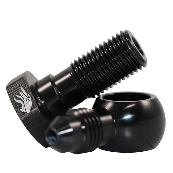 Imagem de Kit Banjo Conico 3AN e Parafuso 23mm rosca 3/8NPT - Cód.8419