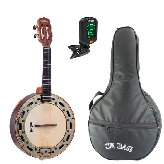 Kit banjo rozini elétrico jacarandá rj12elnj - Banjo - Magazine Luiza