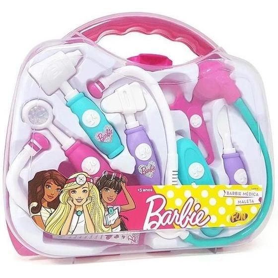 Imagem de Kit Barbie Medica Maleta FUN F0011-9