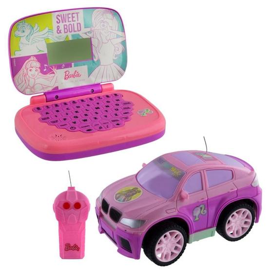 Imagem de KIT Barbie - Veiculo Style Machine + Laptop Bilíngue