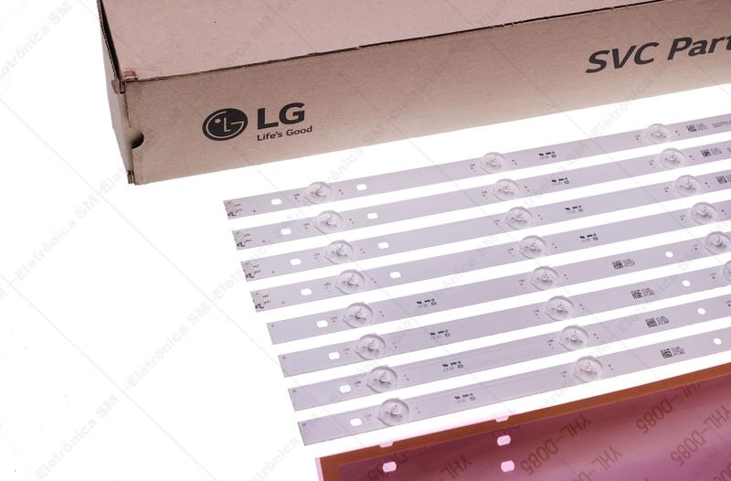 Imagem de Kit Barra Led LG 49uj6300 49lj5500 49lj5550 Nova Original