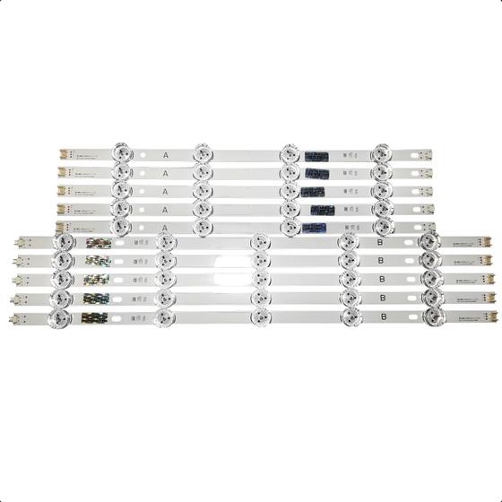 Imagem de Kit Barras Led Lg 49lb6200 49lb5500 49lf5500 AGF78402201