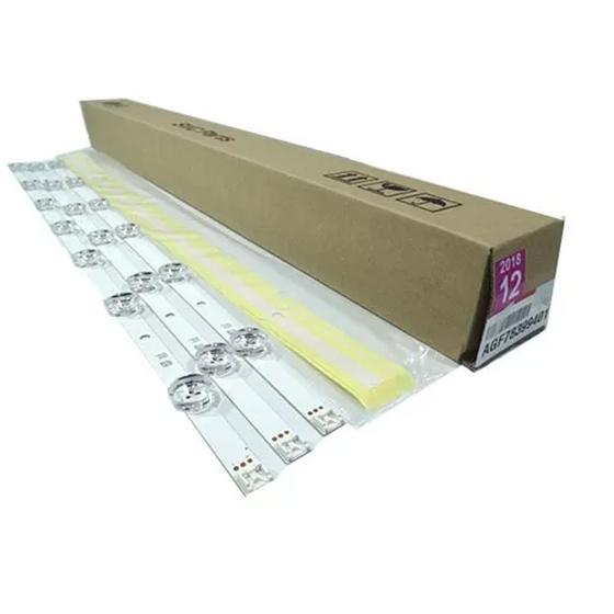 Imagem de Kit barras leds tv lg 32la613b 32in5400 32in570b b1 b2 b2