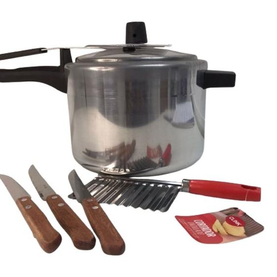 Imagem de Kit Básico de Utensílios Preparos simples e eficientes cozinha útil