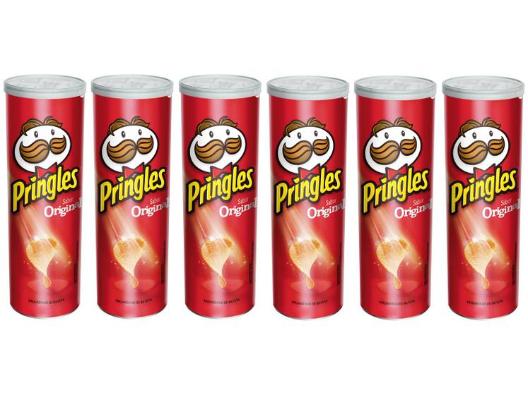 Imagem de Kit Batata Pringles Original 6 Unidades