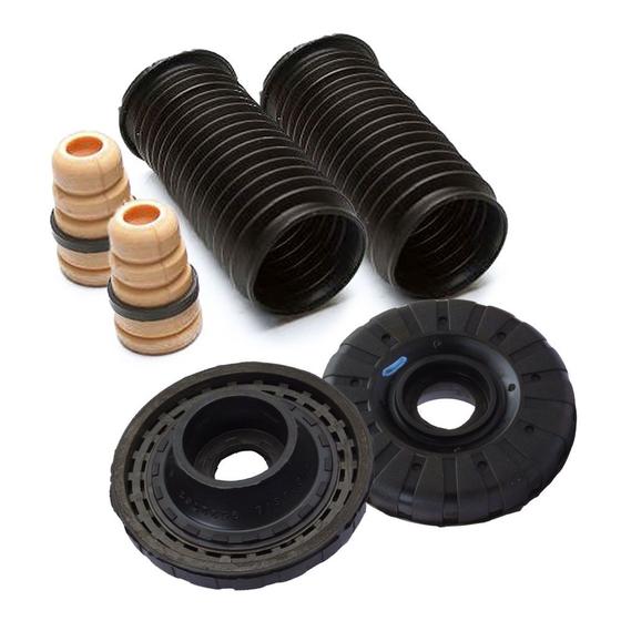 Imagem de Kit Batent Coifas Coxim Do Amortecedor Universal Automotive Onix prisma spin sonic Kit153