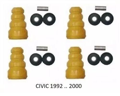 Kit Batente Amortecedor Dianteiro E Traseiro Civic ano 1992 até 2000 Jg04pçs Menor preço em Kit Batente Amortecedor Dianteiro E Traseiro Civic ano 1992 até 2000 Jg04pçs
