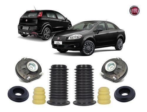 Imagem de Kit Batente Amortecedor Dianteiro Fiat Punto Linea Completo