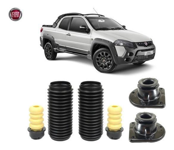 Imagem de Kit Batente Amortecedor Dianteiro Fiat Strada 99 / ...