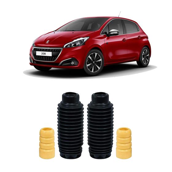 Imagem de Kit Batente Amortecedor Dianteiro Peugeot 208 2016 2017 2018