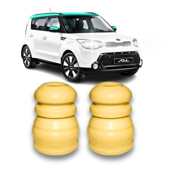 Imagem de Kit Batente Amortecedor Traseiro Kia Soul 2009 Até 2019