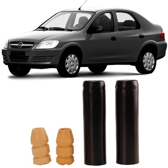 Imagem de Kit Batente Chevrolet Prisma Traseiro 2006 Até 2012 O Par