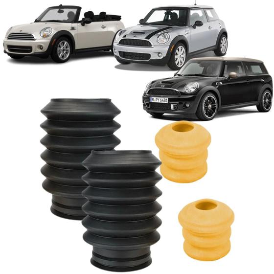 Imagem de Kit Batente Coifa Amortecedor Dianteiro Mini Cooper R55 R56 R57 2007 2008 2009 2010 2011 2012 2013 2014